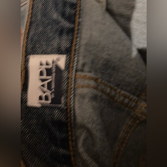 100% Real Authentic Bape Jeans - Picture 7 of 13